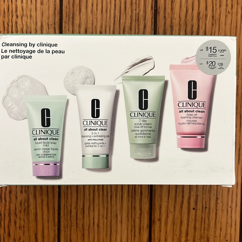 Clinique, Cleansing by Clinique NWOT